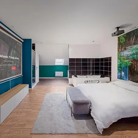Design N3 Avec Jacuzzi & Ambiance Cozy * Roubaix