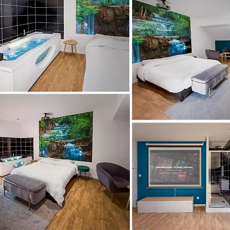 Design N3 Avec Jacuzzi & Ambiance Cozy Apartment Roubaix
